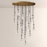 Raindrop Round Chandelier 47"