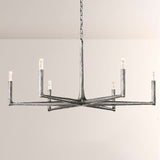 Logan Forged Round Chandelier 48"