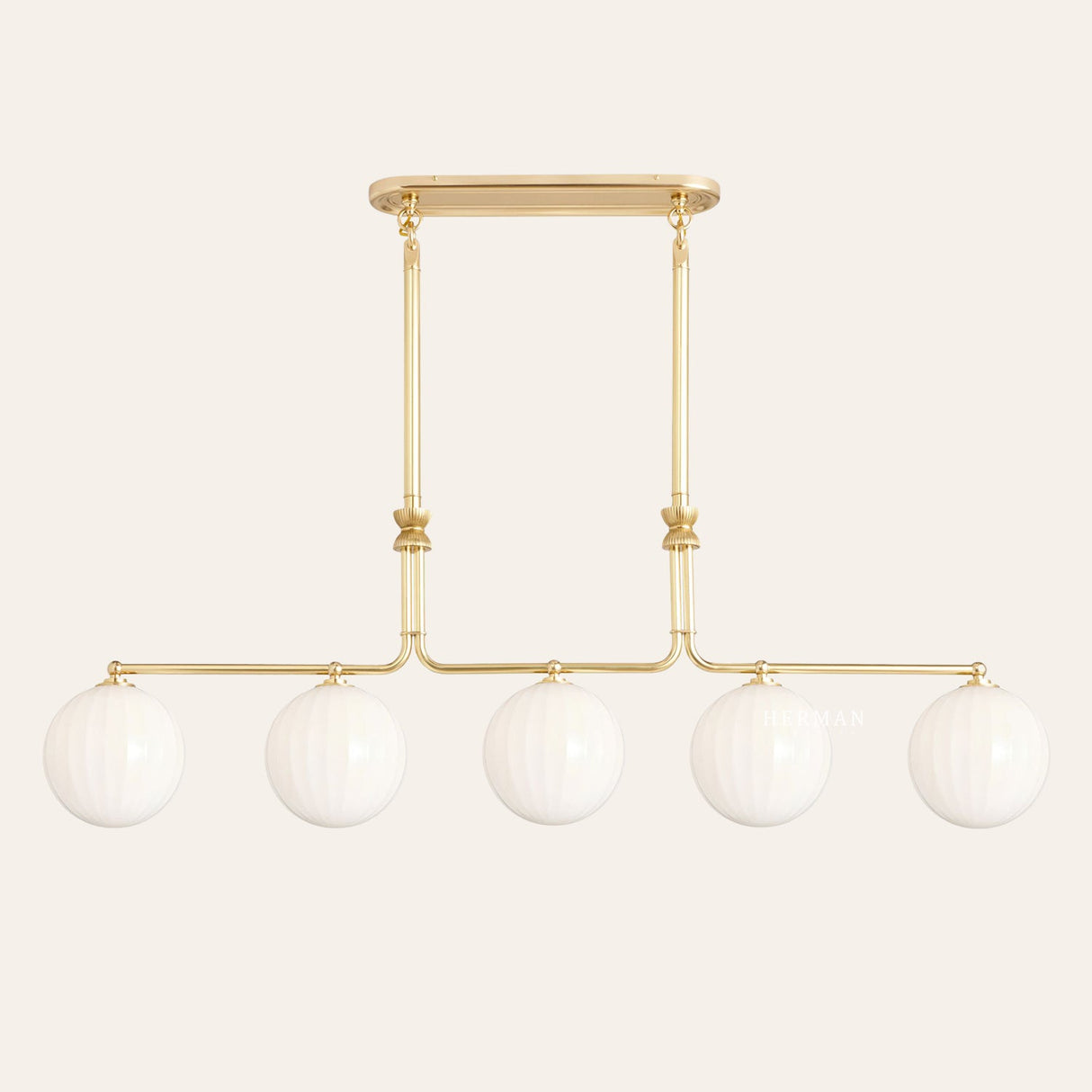 Enzo 60" 5-Light Linear Chandelier