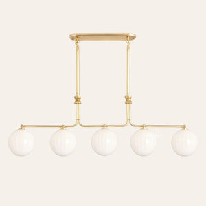 Enzo 60" 5-Light Linear Chandelier