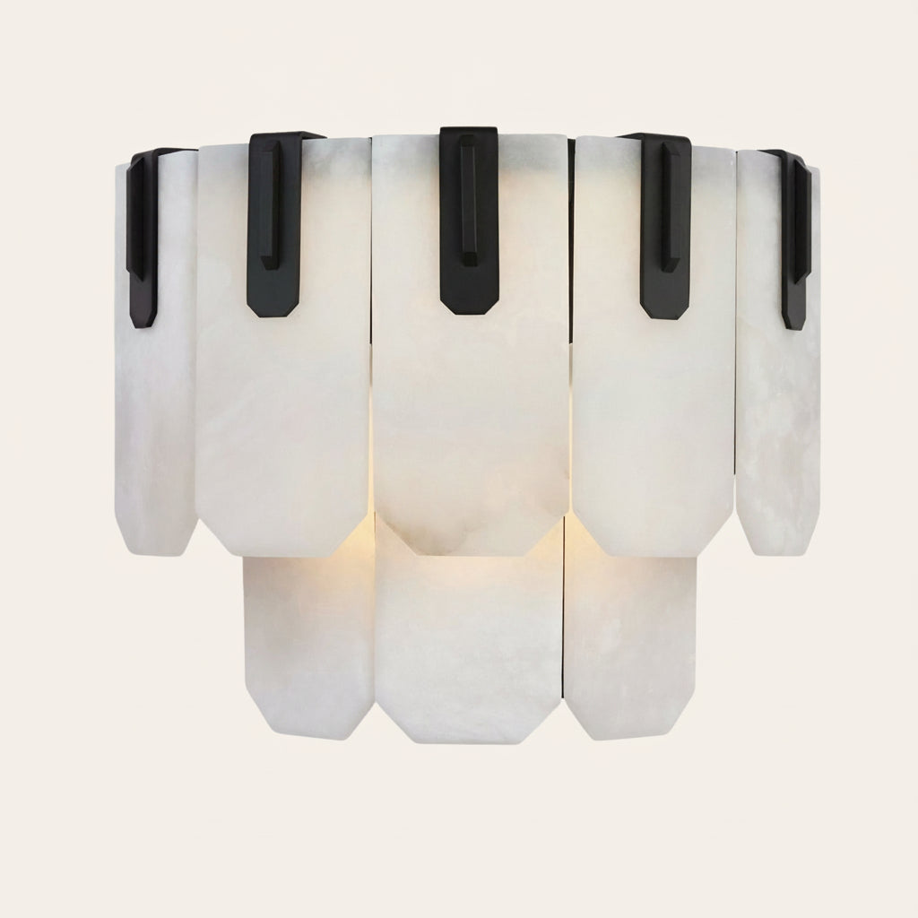 Nadia Alabaster LED Sconce