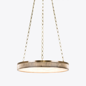 Chaplin Alabaster Plafonnier Chandelier