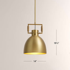 Aidas Metal Cloche Pendant