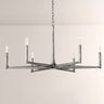Logan Forged Round Chandelier 48"
