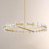 Tara Led Round Chandelier 60"