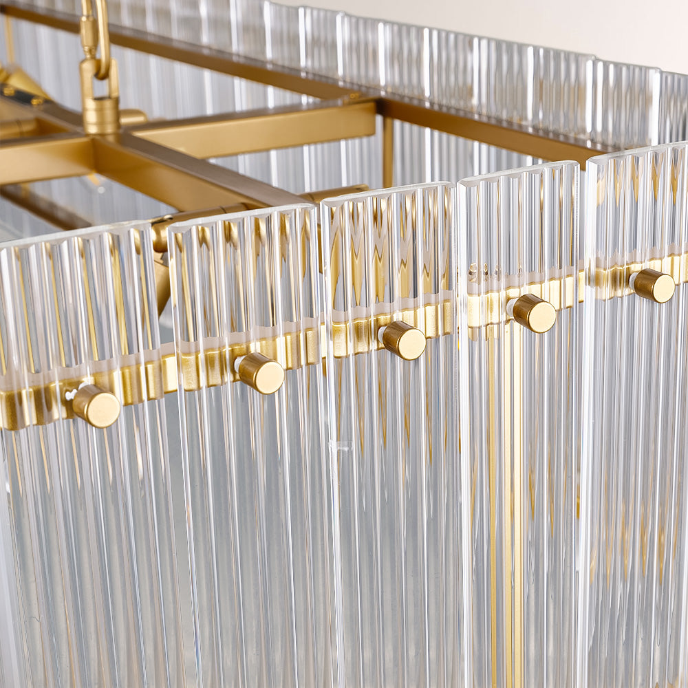 Fiona Rectangular Chandelier 54"