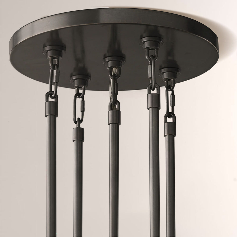 Ikun 5-Tier Round Chandelier 60"
