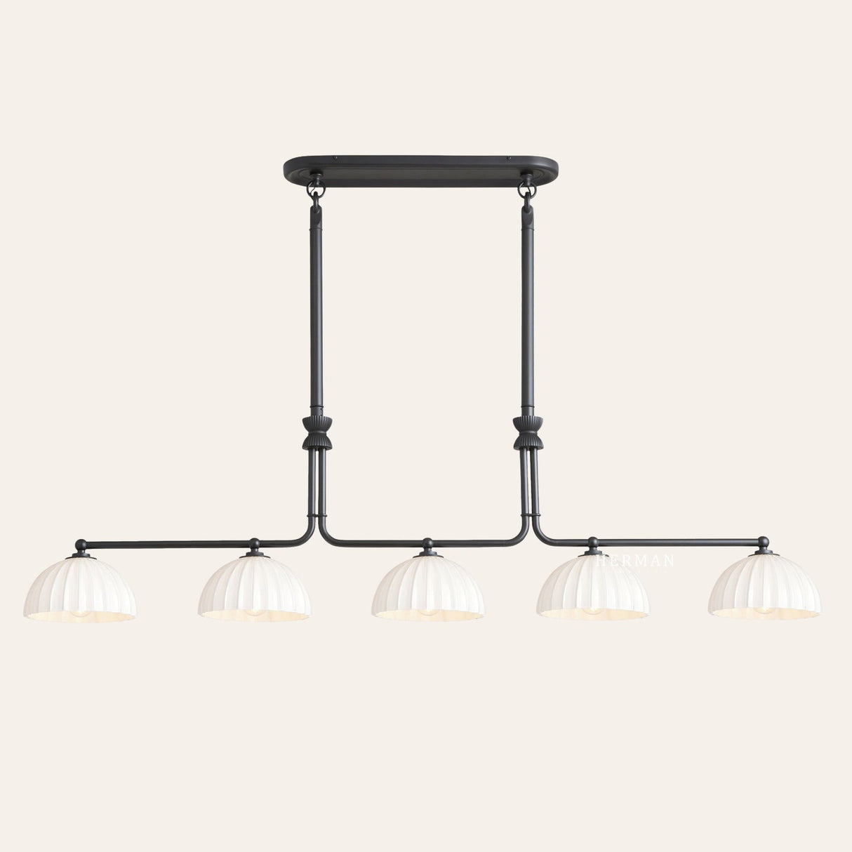 Enzo 60" 5-Light Linear Chandelier