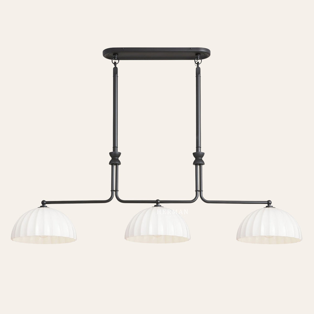Enzo 60" 3-Light Linear Chandelier
