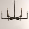 Logan Forged Round Chandelier 36"