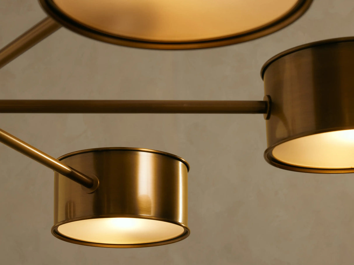 Daphne Metal Round Chandelier
