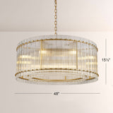Fiona Round Chandelier 48"