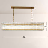 Fiona Rectangular Chandelier 54"