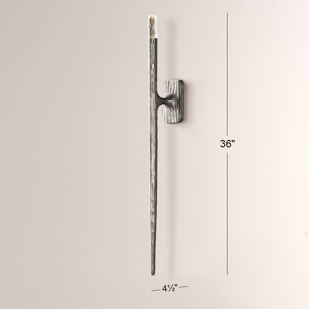 Logan Forged Grand Sconce 36"H