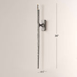 Logan Forged Grand Sconce 36"H