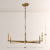 Logan Forged Round Chandelier 48"