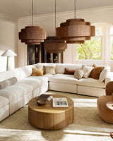 Paloma rattan Chandelier