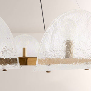 Mendez Glass Round Chandelier