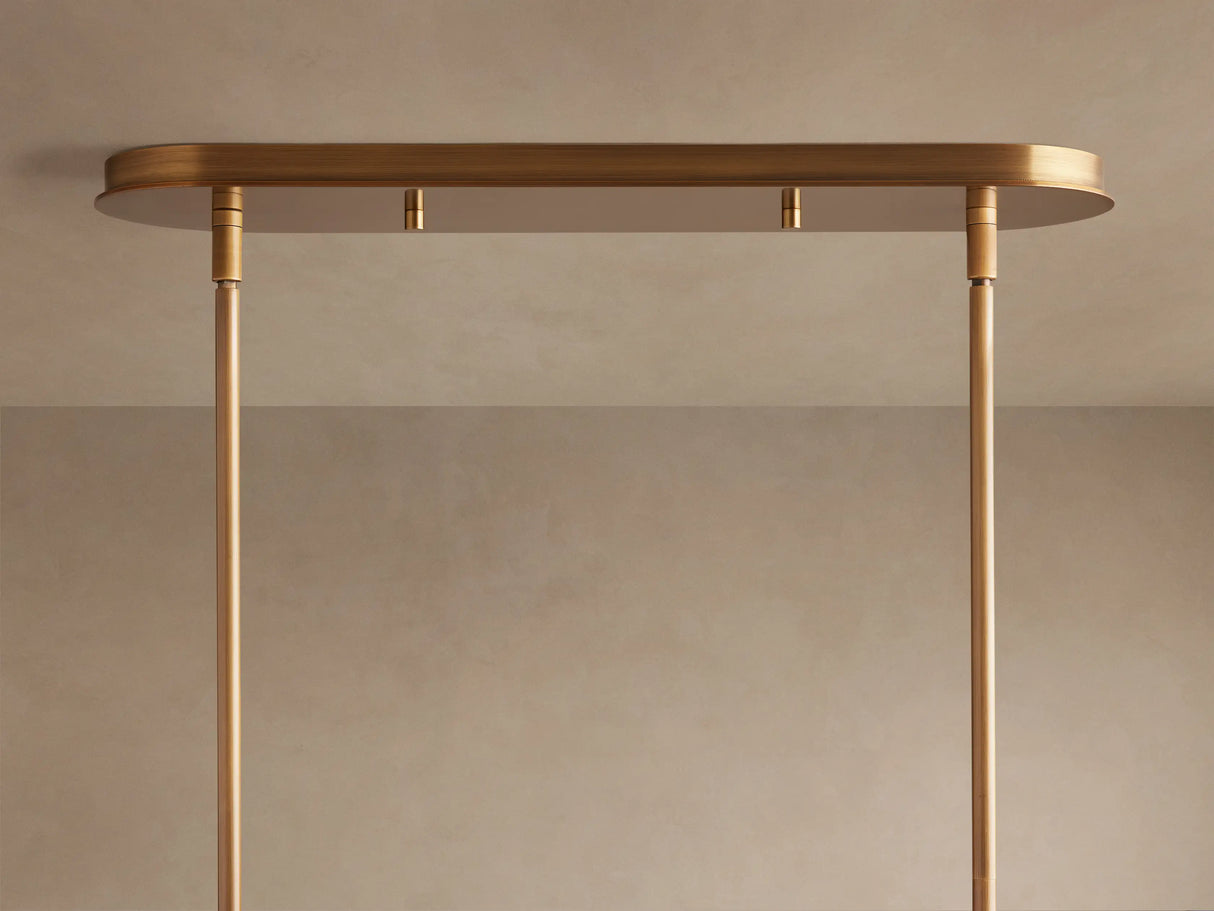Daphne Metal Linear Chandelier