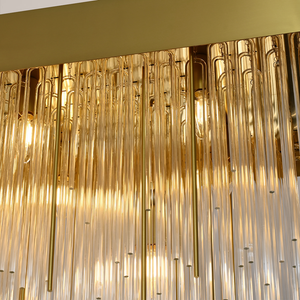 Fall Rectangle Chandelier 54"