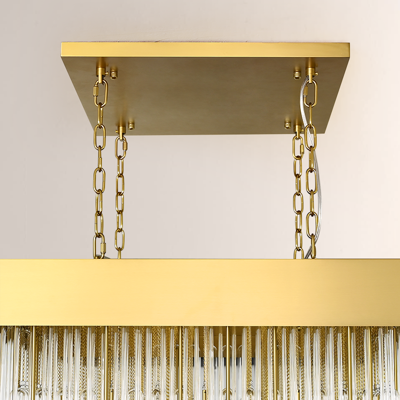 Fall Square Chandelier 30"