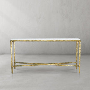 Thaddeus Marble Console Table 48"W,60"W,72"W