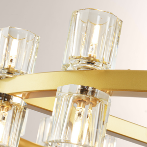 Tara Led Round Chandelier 36"