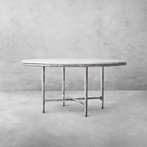 Thaddeus Marble Round Dining Table