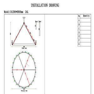 Camia Filament Round Chandelier<26"-73">
