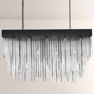 Fall Rectangle Chandelier 54"