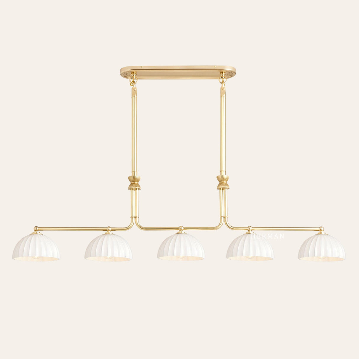 Enzo 60" 5-Light Linear Chandelier