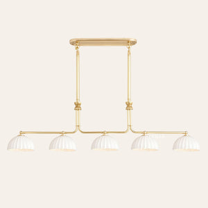 Enzo 60" 5-Light Linear Chandelier