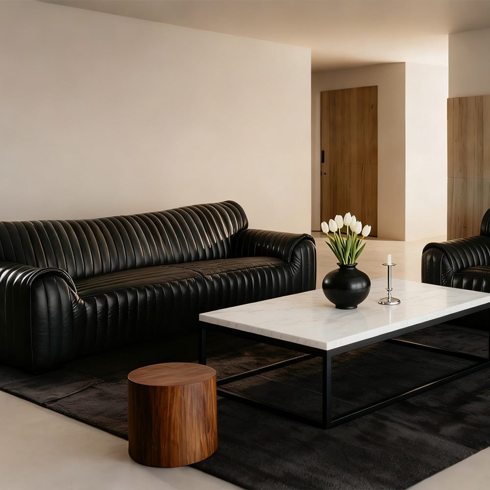 Aspen Leather Sofa