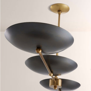 Griffith Bronze Linear Chandelier