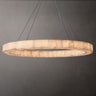Alabaster Ezreal Round Chandelier 60"