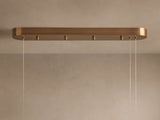 Halima Alabaster Linear Chandelier