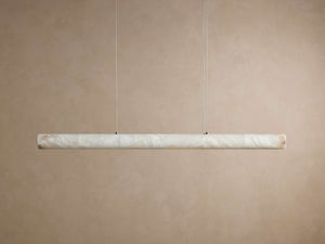 Halima Alabaster Linear Chandelier