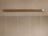 Halima Alabaster Linear Chandelier