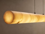 Halima Alabaster Linear Chandelier