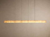 Halima Alabaster Linear Chandelier
