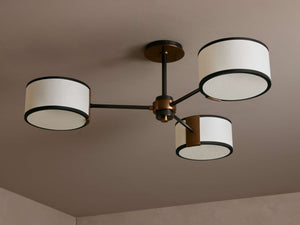 Daphne Fabric Flush Mount