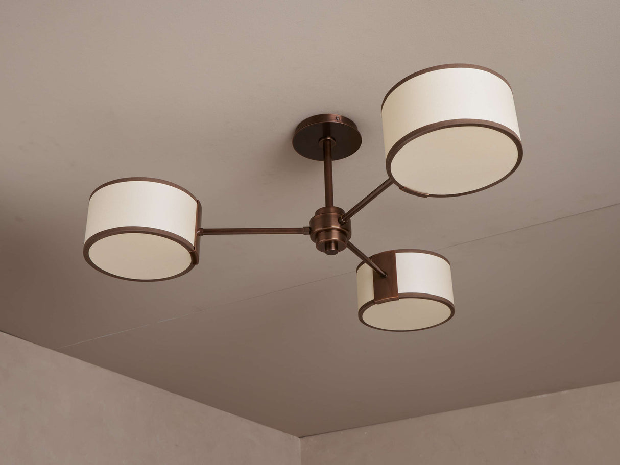 Daphne Fabric Flush Mount