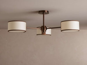 Daphne Fabric Flush Mount