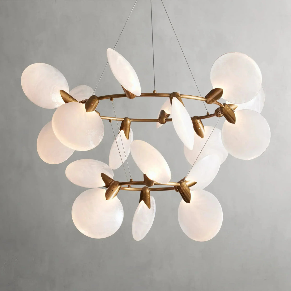 Lylo 2-Tiered Halo Chandelier