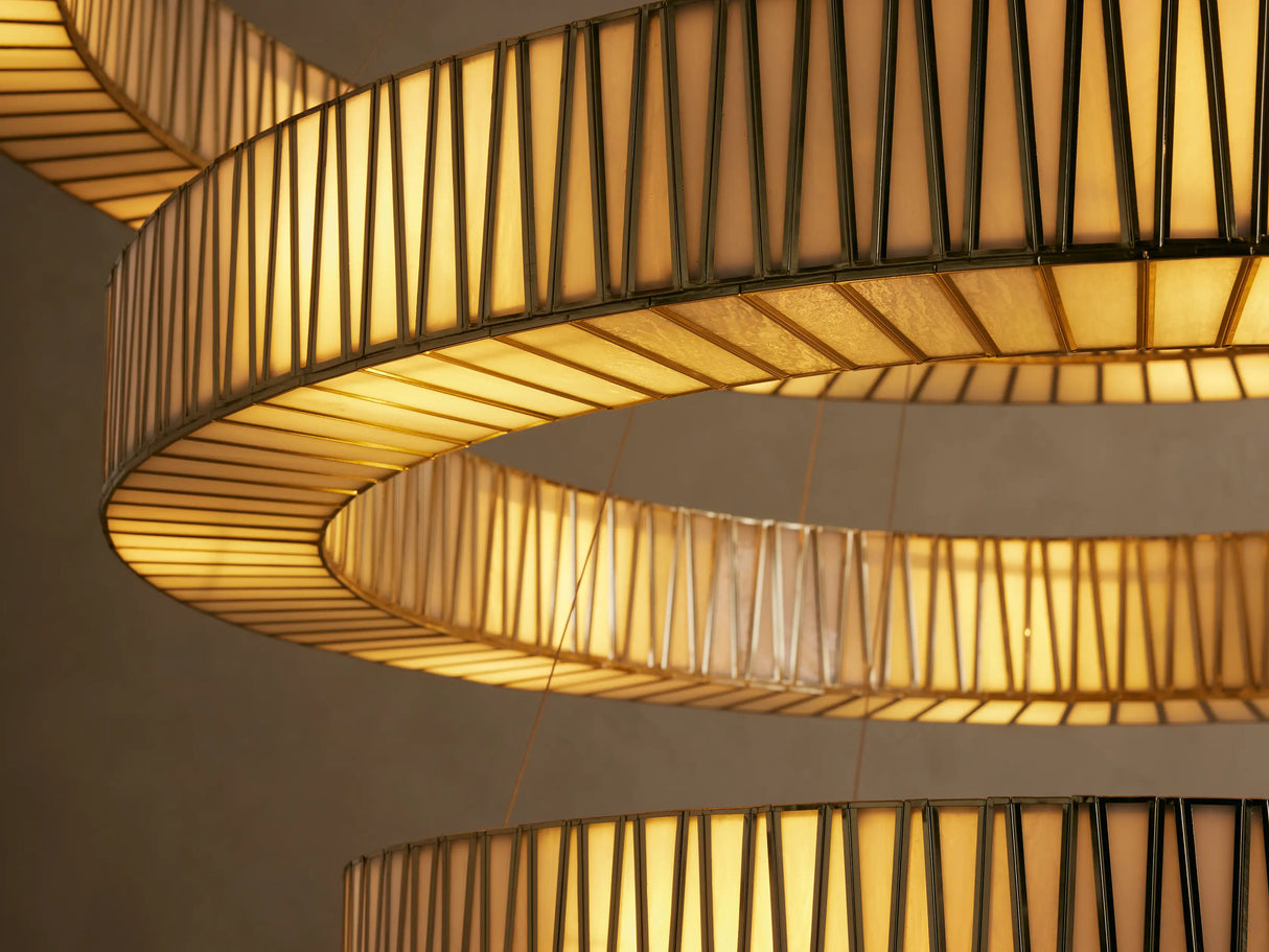 Junet 3-Tier Round Chandelier