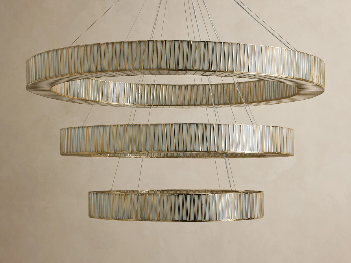 Junet 3-Tier Round Chandelier