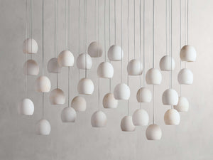 Arica Alabaster Rectangular Chandelier