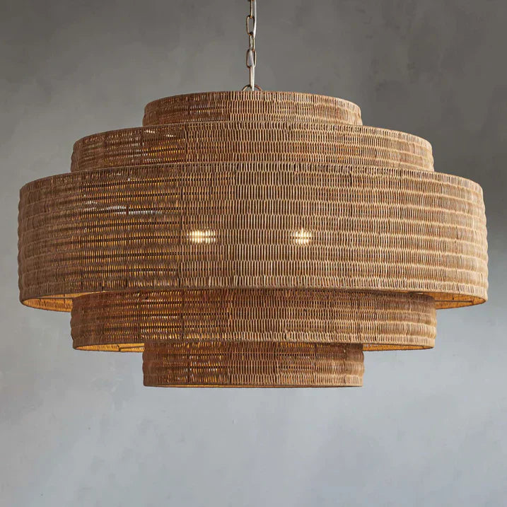 Paloma rattan Chandelier