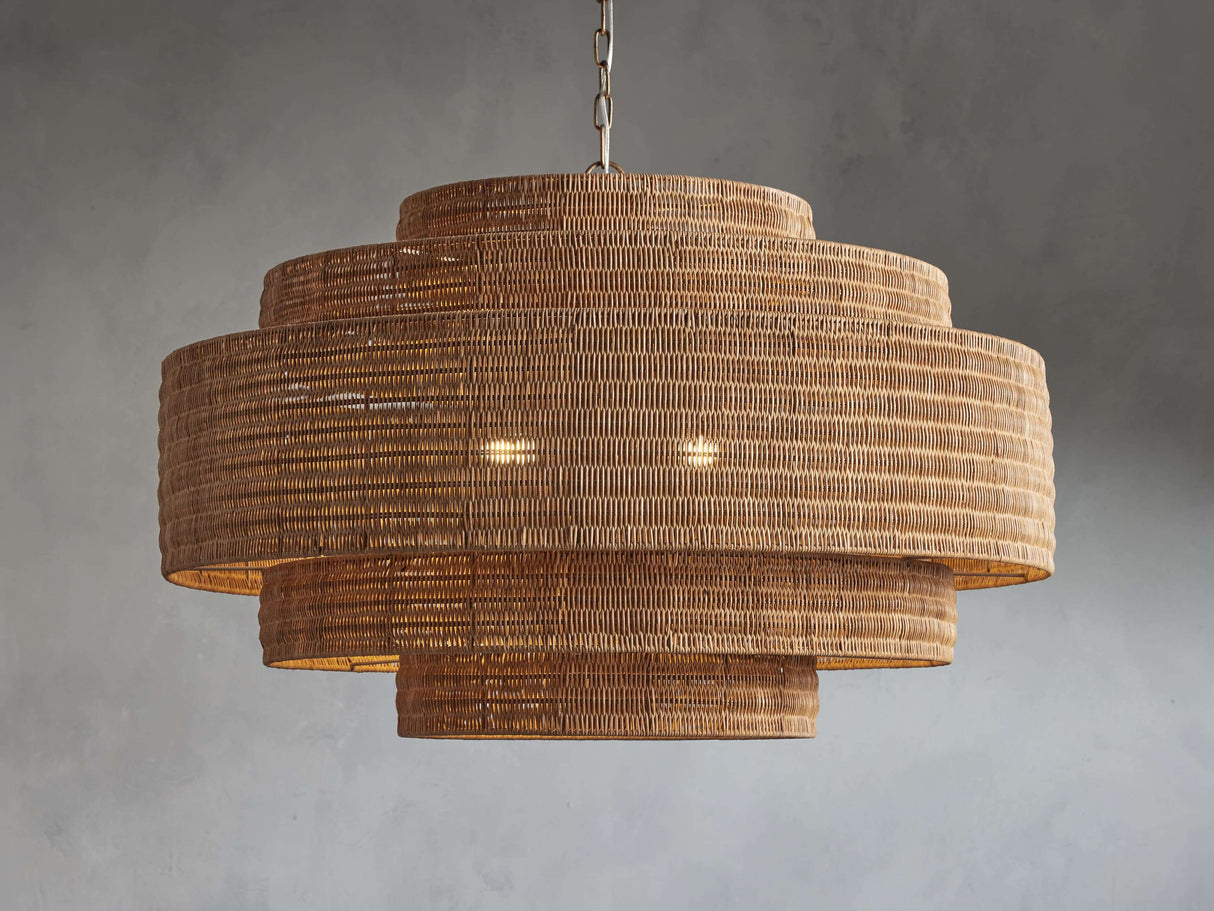Paloma rattan Chandelier