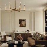 Logan Forged Round Chandelier 36"
